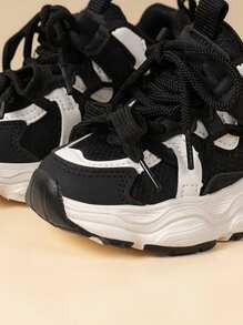 新款兒童軟底休閒厚底運動鞋