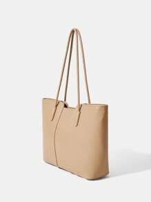 BizChic Của phụ nữ Túi tote - Màu Khaki - Xem 8