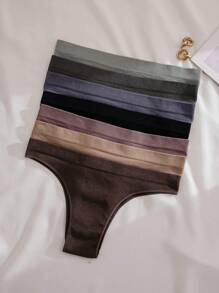 無縫內衣（7條三角內褲） - 彩色 - 查看 6