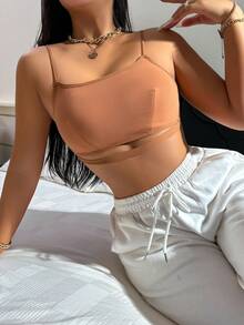 3 件/套 女士純色鏤空胸罩 - 彩色 - 查看 5