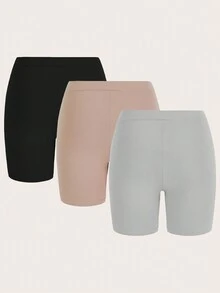 Kích thước lớn Màu thuần Ngắn Xà cạp - Nhiều màu - Xem 2