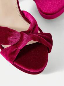 CUCCOO CHICEST Fashionable Women'S Christmas Platform High-Heeled Sandals
