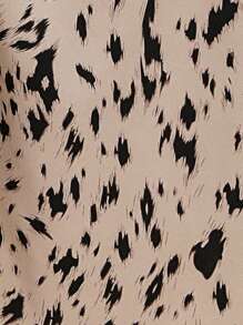 Breezaya A-Line High Slit Printed Skirt Maxi Women Outfit