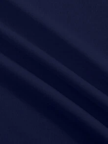 男士骷髏印花短袖t恤 - 藏蓝色 - 查看 3