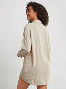 Ocili Leisure Women's Striped Casual Homewear Set