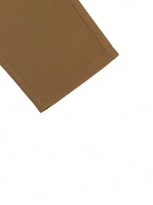 Manfinity Homme Pantalones De Traje De Hombre De Color Sólido - Bronce - Ver 5