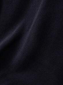 SHEIN Clasi Plus Size Solid Color Sleeveless Sweater Dress
