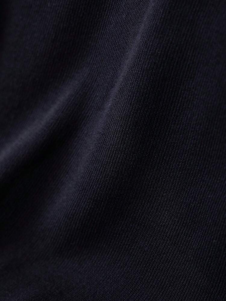 Plus Size Solid Color Sleeveless Sweater Dress