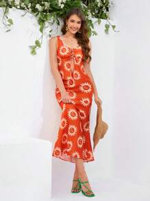 Aveloria 女士印花長裙2件套 - 彩色 - 查看 6