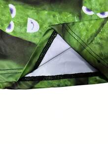 3pcs Cucumber Print Men'S Boxer Briefs - Dark Green - View 5