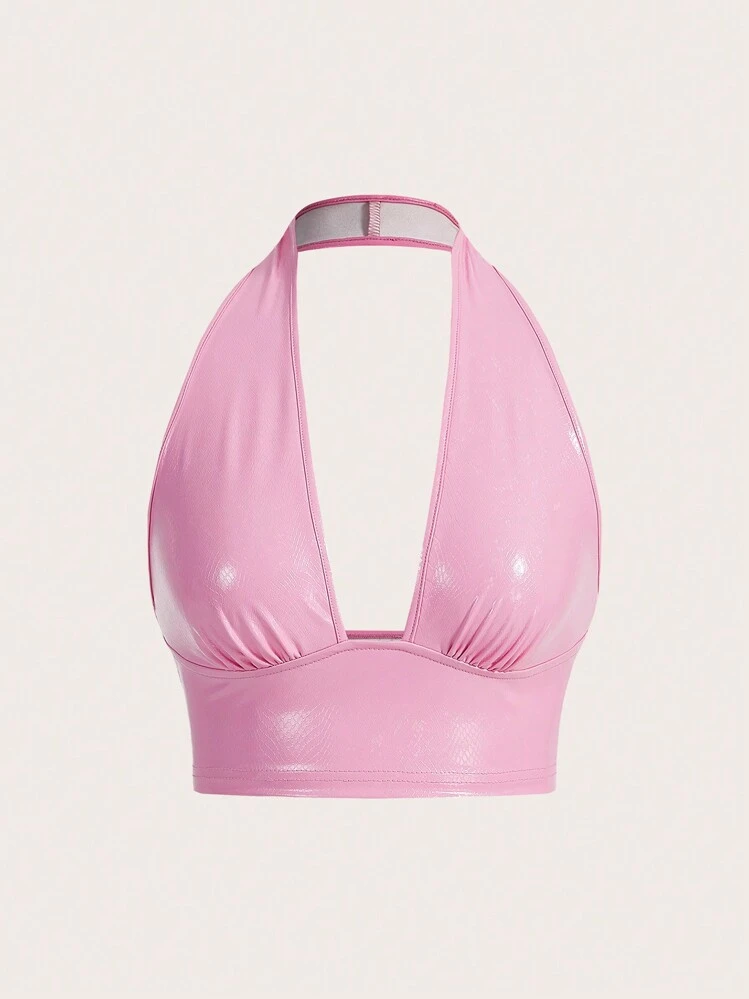 SHEIN ICON レディース ハイネック ハーフトップ ブラウス | SHEIN JAPAN