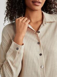 Ocili Leisure Women's Striped Casual Homewear Set