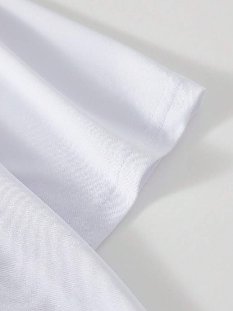 Manfinity Dauomo قميص رجالي مطبوع بأكمام قصيرة