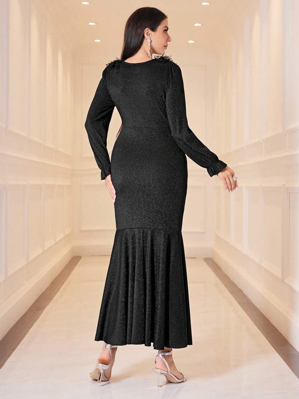 Women's Patchwork Mermaid Dress