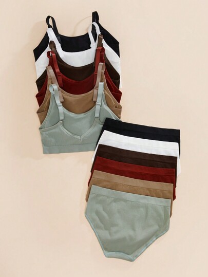 Ribbed Underwear Set view 2