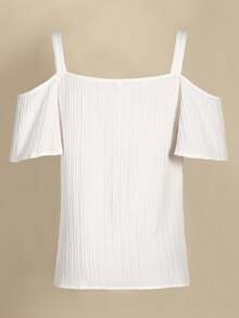 Women's Sexy Off Shoulder Lace Patchwork Solid Color Blouse