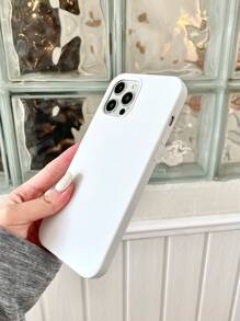 Silicone Phone Case - White - View 3