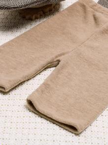 SHEIN 男嬰鋸齒形印花連身褲&帽拍攝套裝 - 彩色 - 查看 5