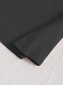 INAWLY Printed Short Sleeve T-Shirt Faith Hope Love Graphic Tees Women Tops - Dark Grey - View 4