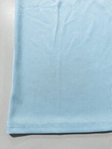 Women's Korean Style Basic T-Shirt - Solid Color Short Sleeve Casual Tops, Summer Essential Crew Neck Tee, Slim Fit Everyday Shirt For Women,Leisurely Summer Outfits For Women