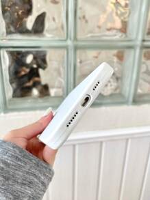 Silicone Phone Case - White - View 4