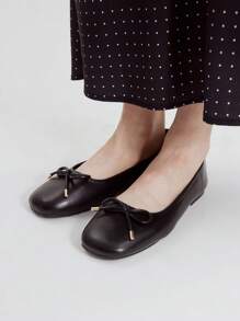 MOTF PREMIUM BOWKNOT DECOR WOMEN'S FASHION FLAT SHOES VACATION SHOES SUMMER