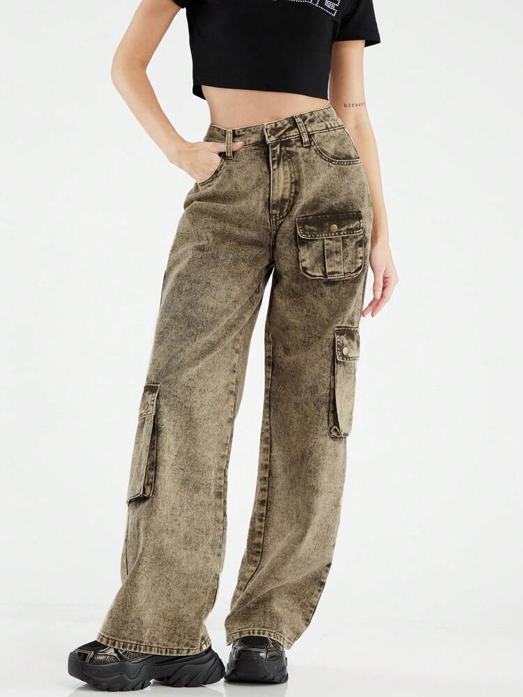 Women's Vintage Cargo Trousers