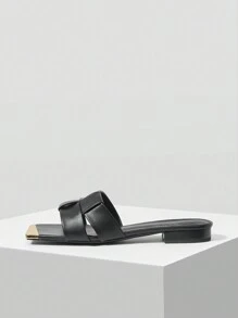 MOTF PREMIUM WOVEN COMFORTABLE FLAT SANDALS FOR WOMEN VACATION, SUMMER SPRING SHOES SPRING BREAK EASTER