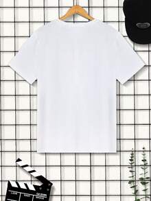 Men's 'Retired' Slogan Graphic Tee - White - View 2