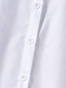 Cô gái Tween Giải trí Áo sơ mi Với Gấu Hình vẽ nguệch ngoạc - trắng - Xem 3