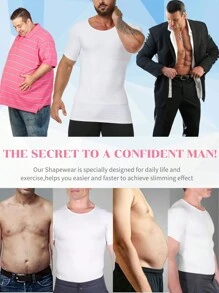 Men's Sharkskin Short Sleeve Compression Shirt