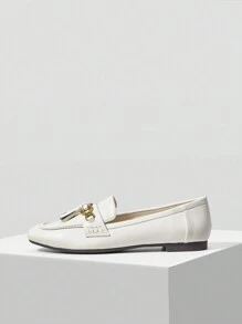 MOTF PREMIUM 流蘇女士平底鞋，假日鞋，夏季促銷