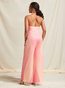 Ishaarah Designer Morganite tryckt jumpsuit, för sommar, semester, festival - Rosa - Visa 2