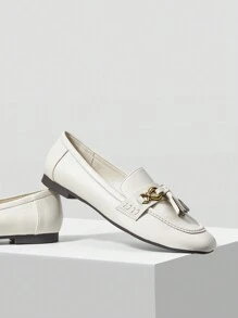 MOTF PREMIUM 流蘇女士平底鞋，假日鞋，夏季促銷