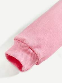 Baby Boy Solid Elastic Waist Pants - Multicolor - View 3