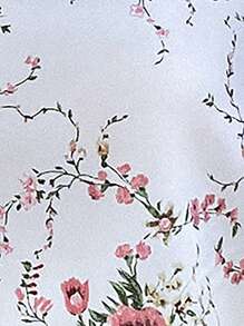 SHEIN Clasi 女士花卉印花盖袖衬衫 - 彩色 - 查看 7