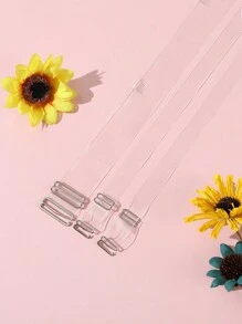 Plus 3pcs Clear Straps, 1pc Back Strap & 2pcs Shoulder Straps - Clear - View 2