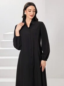 Graceveil Women's Plain Casual Two Pieces Set 2 Pieces Set Modest