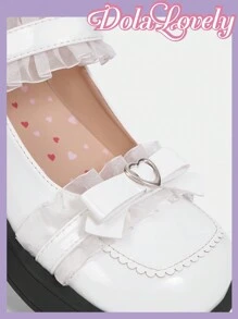 Dola Lovely Ladies' Flat Shoes - White - View 4