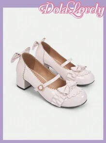 Dola Lovely 女士时尚高跟鞋带蝴蝶结装饰夏季度假鞋夏季促销