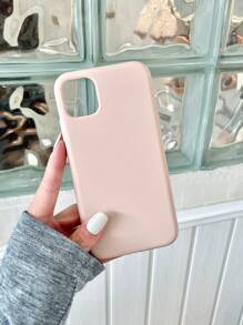 矽膠手機外殼 - 淺粉色 - 查看 4