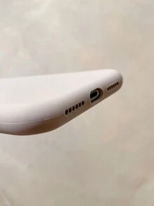 Plain Silicone Phone Case - Pink - View 4