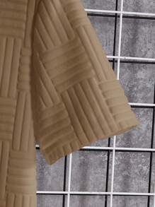 SWAVVY 男士圆领短袖弹力针织T恤，夏季