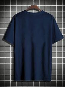 Manfinity Homme Men's Short Sleeve T-Shirt With Letter Print