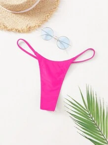 Swim Basics Parte Inferior De Traje De Baño De Color Liso San Valentín