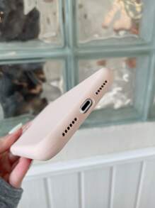 矽膠手機外殼 - 淺粉色 - 查看 3