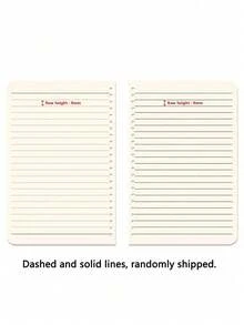 Hanna DaMes 蝴蝶印花簡約筆記本 - 黑色 - 查看 4