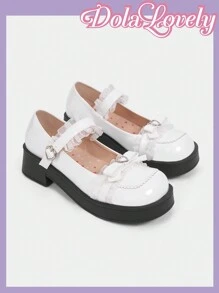 Dola Lovely Ladies' Flat Shoes - White - View 6