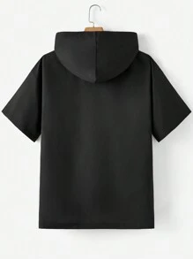 Manfinity Homme Men's Short Sleeved Hooded Shirt