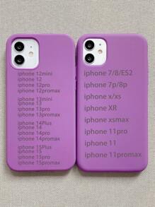 Plain Silicone Phone Case